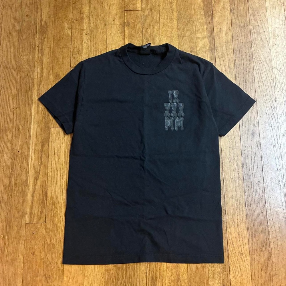 Teen Vital Black Graphic T-Shirt Hanes Beefy-T Streetwear Tee Small